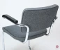 Preview: Thonet S64 PV Freischwinger Stoff Polster Grau, gebraucht Preview: Thonet S64 PV Freischwinger Stoff Polster Grau, gebraucht