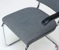 Preview: Thonet S64 PV Freischwinger Stoff Polster Grau, gebraucht Preview: Thonet S64 PV Freischwinger Stoff Polster Grau, gebraucht