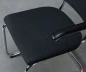 Preview: Thonet S64 PV Freischwinger in Anthrazit mit Stoff Polster, gebraucht Preview: Thonet S64 PV Freischwinger in Anthrazit mit Stoff Polster, gebraucht