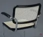 Preview: Thonet S64 Freischwinger Schwarz mit erneuertem Wiener Geflecht gebraucht
