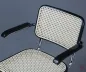 Preview: Thonet S64 Freischwinger Schwarz mit erneuertem Wiener Geflecht gebraucht