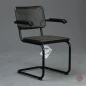 Preview: Thonet S64 V Dark Melange Schwarz