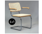 Preview: Thonet S64 V Pure Materials Eiche 5+1 Aktion