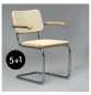Preview: Thonet S64 Pure Materials Eiche 5+1 Aktion
