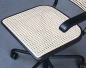 Preview: Thonet S64 VDR Bürostuhl mit Wiener Geflecht und schwarzem Gestell gebraucht