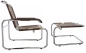 Preview: Thonet Sessel S35 LV Kuhfell Bundle Braun-Weiß Preview: Thonet Sessel S35 LV Kuhfell Bundle Braun-Weiß