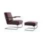 Preview: Thonet S411 S411 H Set Serious 02 graphite ruby red