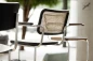 Preview: Thonet S64 V Freischwinger mit Geflecht und Stützgewebe inkl. Filzgleiter