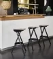 Preview: Thonet 404 Bugholz Hocker Eiche schwarz Interieur