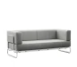 Preview: Thonet S5002/C002 2-Sitzer Sofa, Stoff