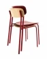 Preview: Thonet S32 Stahlrohr Stuhl in rot 2 Ausführungen gestapelt Preview: Thonet S32 Stahlrohr Stuhl in rot 2 Ausführungen gestapelt