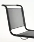 Preview: Thonet S533 N Freischwinger schwarz outdoor detailansich Rücken Preview: Thonet S533 N Freischwinger schwarz outdoor detailansich Rücken