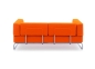 Preview: Thonet S5002/C002 2-Sitzer Sofa, Stoff