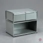 Preview: USM Haller Medien Sideboard in Mittelgrau mit Schubladen gebraucht