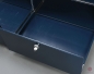 Preview: USM Haller Sideboard mit Schubladen und Schubfächern in Stahlblau gebraucht