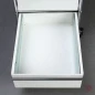 Preview: USM Haller Rollcontainer Weiß mit 4 Schubladen Preview: USM Haller Rollcontainer Weiß mit 4 Schubladen