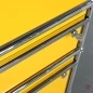 Preview: USM Haller Rollcontainer Gelb mit zwei Schubladen