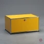 Preview: USM Haller Sideborad Box gelb mit Schubfach gebraucht Preview: USM Haller Sideborad Box gelb mit Schubfach gebraucht