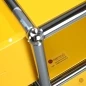 Preview: USM Haller Rollcontainer Gelb mit zwei Schubladen