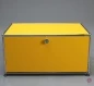 Preview: USM Haller Sideborad Box gelb mit Schubfach gebraucht Preview: USM Haller Sideborad Box gelb mit Schubfach gebraucht