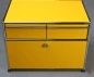Preview: USM Haller Bürocontainer gelb mit Schubladen und Schubfach gebraucht