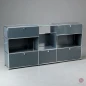 Preview: USM Haller Sideboard in Anthrazit Grau