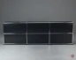 Preview: USM Haller Sideboard Schwarz mit zwei Klapptüren gebraucht