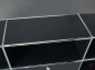Mobile Preview: USM Haller Sideboard Schwarz mit zwei Klapptüren gebraucht