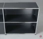 Preview: USM Haller Sideboard Schwarz mit zwei Klapptüren gebraucht