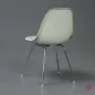 Preview: Vitra Eames Side Chair Beige Fiberglas DSX mit H-Base gebraucht