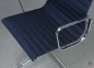 Preview: Alu Chair mit blauem Track Stoff verchromt Preview: Alu Chair mit blauem Track Stoff verchromt