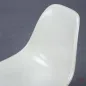 Preview: Vitra Eames Side Chair Beige Fiberglas DSX mit H-Base gebraucht