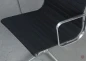 Preview: Vitra EA 108 Aluminium Chair Alu poliert Hopsak schwarz gebraucht
