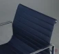 Preview: Alu Chair mit blauem Track Stoff verchromt Preview: Alu Chair mit blauem Track Stoff verchromt