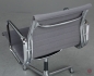 Preview: Vitra EA 108 Aluminium Chair Hopsak Grau verchromt - gebraucht