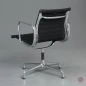 Preview: Vitra EA 108 Aluminium Chair Alu poliert Hopsak schwarz gebraucht