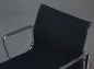 Preview: Vitra EA 108 Aluminium Chair Hopsak Schwarz 1980er gebraucht