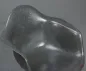 Preview: Vitra DAW Fiberglas Armchair in Elephant Hide Grey mit Holzgestell gebraucht