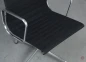 Preview: Vitra EA 108 Aluminium Chair Alu poliert Hopsak schwarz gebraucht