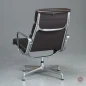 Preview: Vitra EA 216 Soft Pad Chair Leder Braun gebraucht