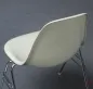 Preview: Vitra Eames Side Chair Beige Fiberglas DSS Stacking Base gebraucht