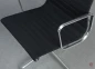 Preview: Vitra EA 108 Aluminium Chair Alu poliert Hopsak schwarz gebraucht