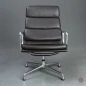 Preview: Vitra EA 216 Soft Pad Chair Leder Braun gebraucht