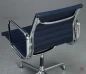 Preview: Alu Chair mit blauem Track Stoff verchromt Preview: Alu Chair mit blauem Track Stoff verchromt