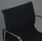 Preview: Vitra EA 117 Aluminium Chair Bürostuhl Hopsak Stoff Schwarz gebraucht