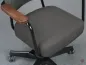 Preview: Vitra Pivotant Bürostuhl Stoff Braun Gestell Schwarz gebraucht