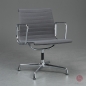 Preview: Vitra EA 107 Aluminium Chair Hopsak Grau gebraucht