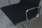 Preview: Vitra EA 108 Aluminium Chair Hopsak Schwarz 1980er gebraucht