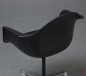Preview: Herman Miller Eames Armchair mit schwarzer Fiberglas und Drehgestell gebraucht