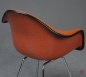 Preview: Vitra DAX Fiberglas Armchair in Orange 1970er Vintage mit Polster gebraucht